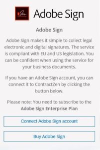 Adobe Contract Management