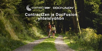 DocFusionin ja ContractZenin integraatio automatisoi sopimusten luomista ja hallintaa