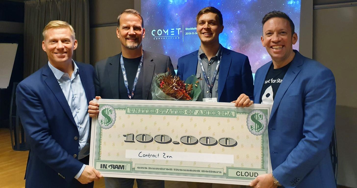 ContractZen wins Nordic finals in the world’s biggest B2B startup